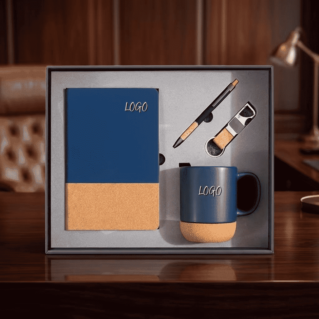 Premium Cork Accent ettevõtte kinkekomplekt