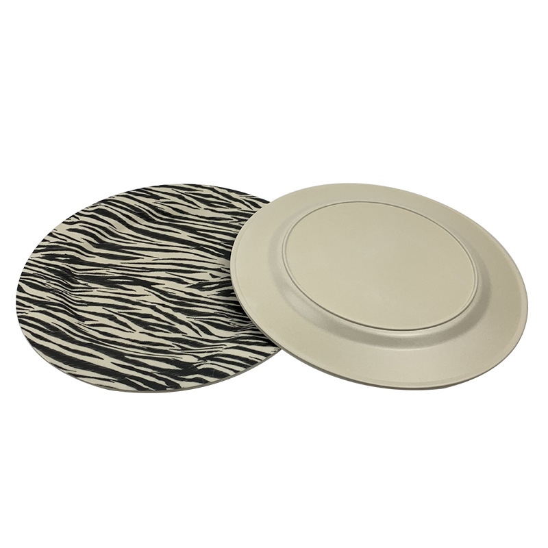 Sebra Print Bamboo Fiber plaat